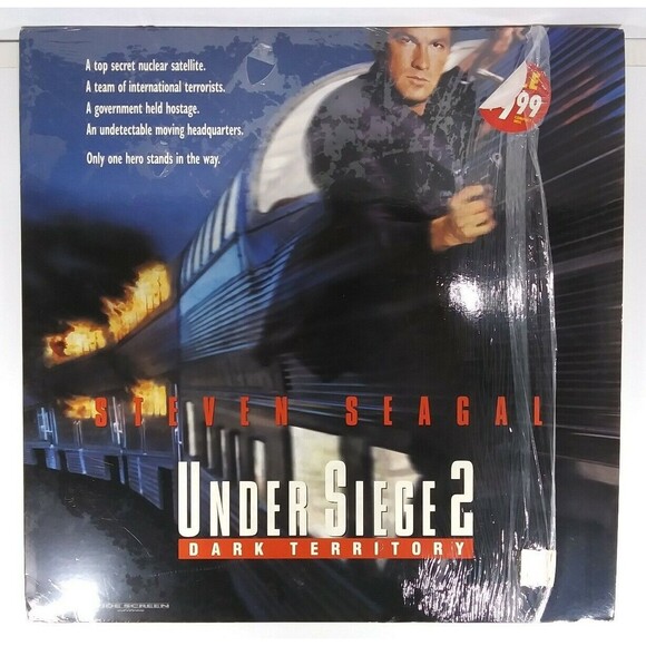 Under Siege 2 Dark Territory WS LaserDisc w/ Steven Seagal, Katherine Heigl - Picture 1 of 3